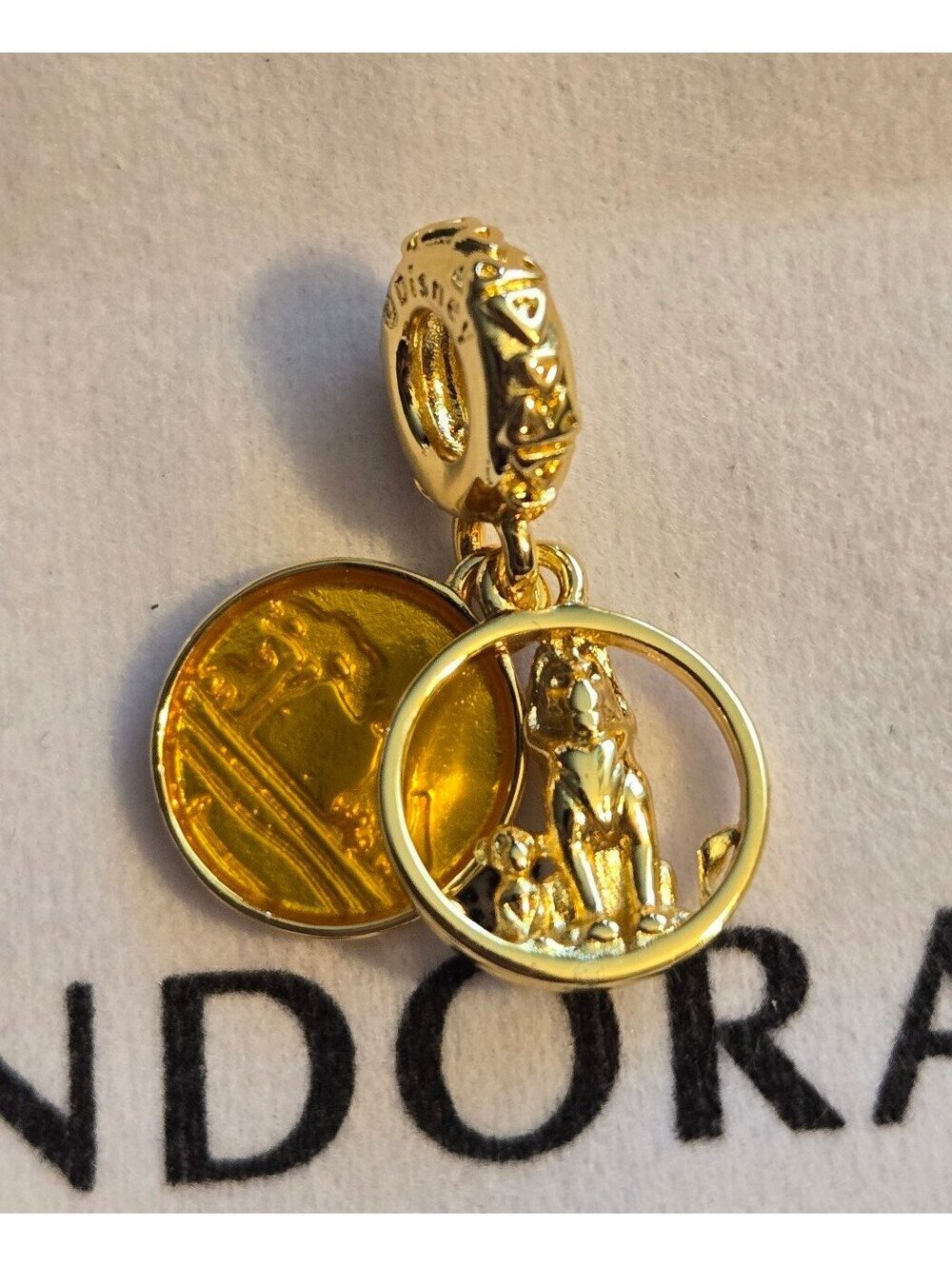 Disney pandora lion king charm ss925 ale